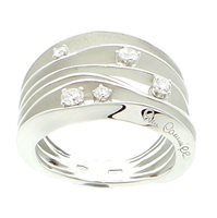 Anello Annamaria Cammilli Donna Dune in Oro Diamante 0.28 Ct GAN0914W-13 - GAN0914W-15